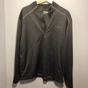 Large Gray Men’s Callaway Quarter Zip